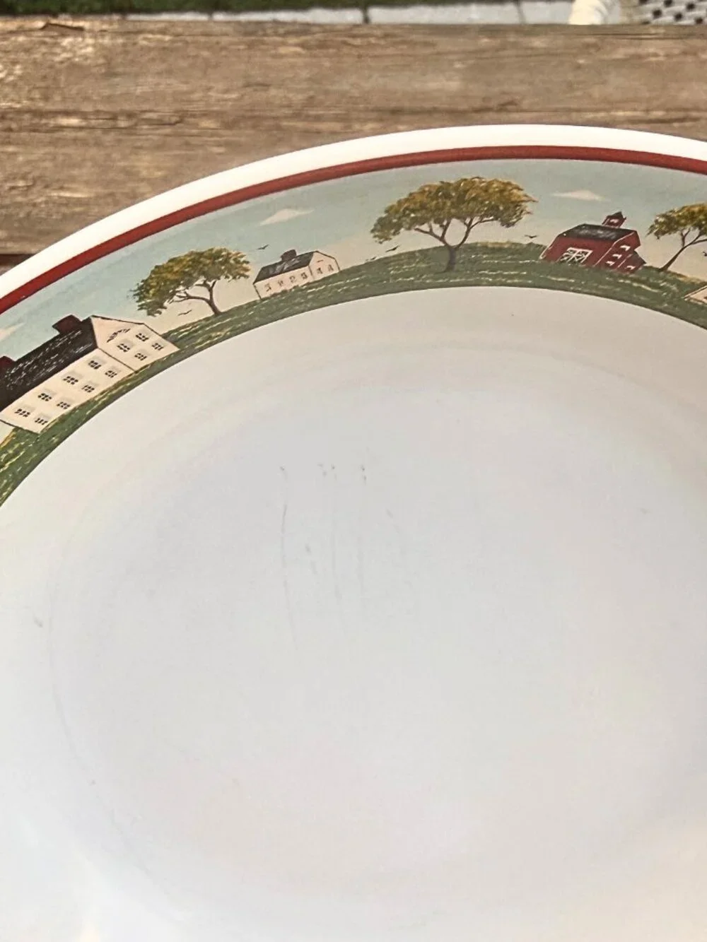 Vintage Warren Kimble Brandon House Country Life Sakura Soup Cereal Bowls Set 3